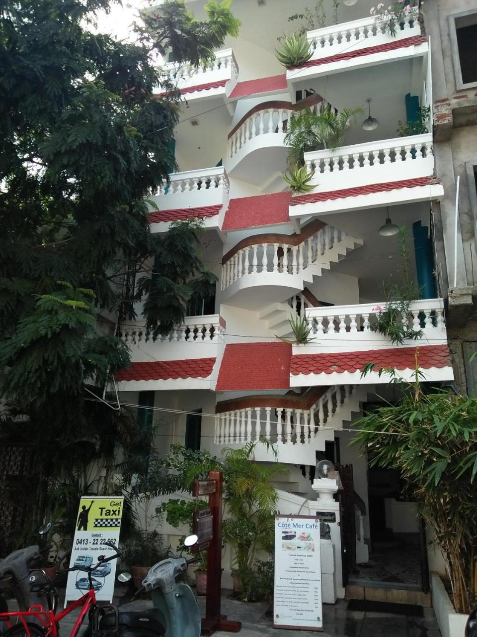 Hotel L'Escale Puducherry Exterior foto